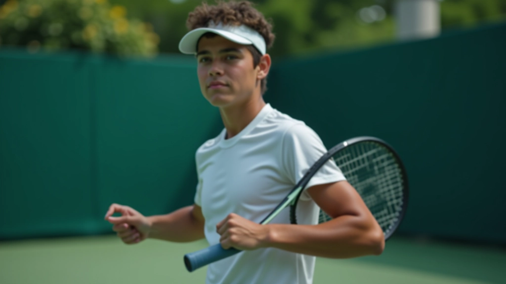 لاعب تنس بموضع خاطئ مع القبضة الضيقة جداً على المضرب